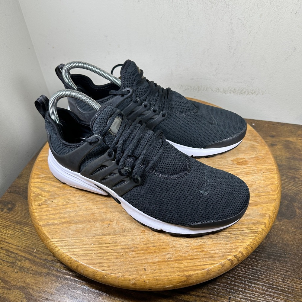 Nike Air Presto Women Black White Running Shoes 878068-001 Size 10
